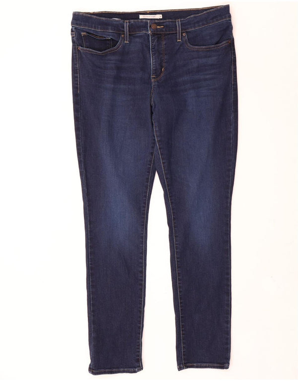 Levi's Womens 311 Shaping Skinny Jeans W31 L30 Blue Cotton