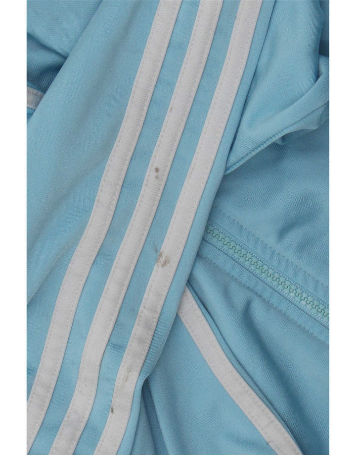 Τοπ μπουφάν Adidas Boys Tracksuit 13-14 Years Blue Polyester