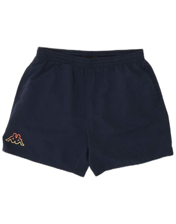 Ανδρικό αθλητικό σορτς KAPPA Μεγάλο Navy Blue Polyester
