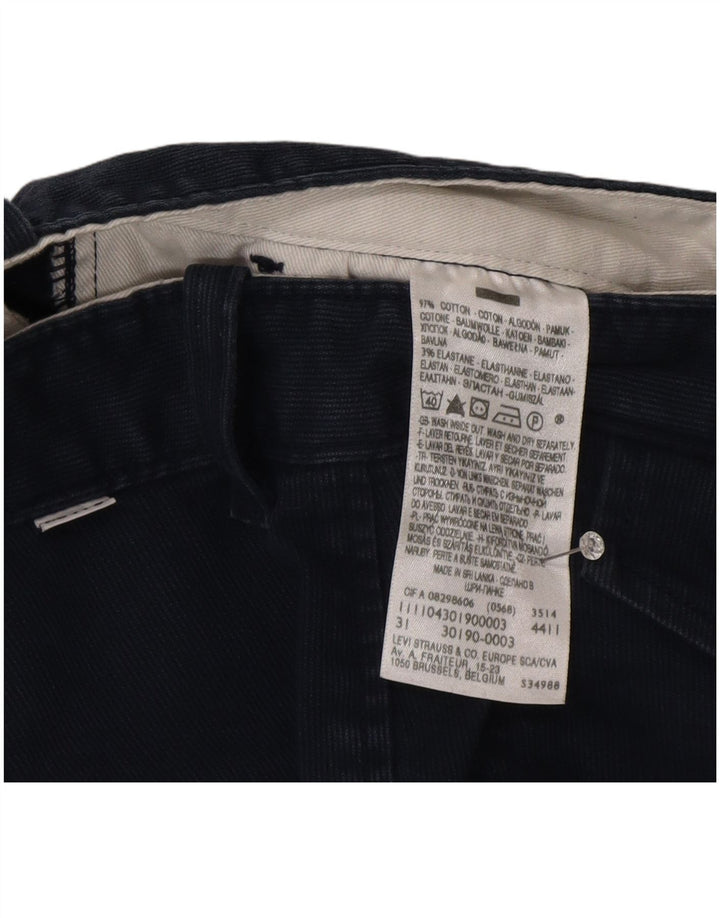 Ανδρικό κοτλέ σορτς Levi's W31 Βαμβακερό μεσαίο ναυτικό μπλε