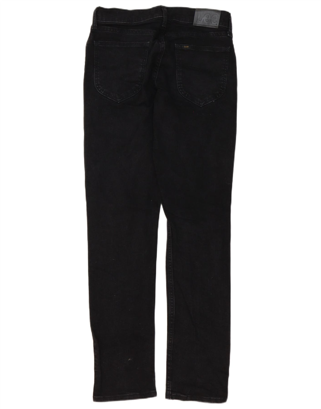 Ανδρικό τζιν Lee Regular Fit ίσιο W30 L32 μαύρο βαμβακερό