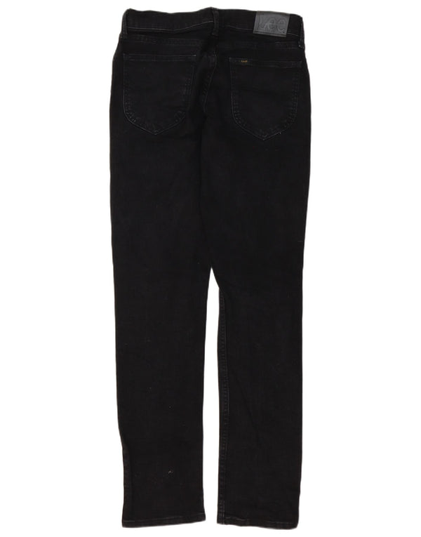 Ανδρικό τζιν Lee Regular Fit ίσιο W30 L32 μαύρο βαμβακερό