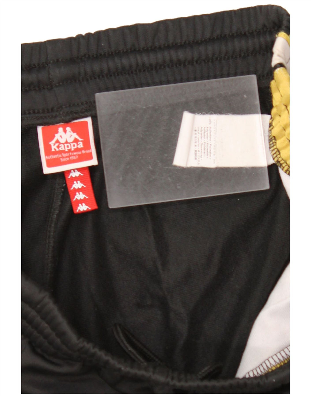 Ανδρική φόρμα γραφικής KAPPA Παντελόνι Joggers Large Black Colourblock