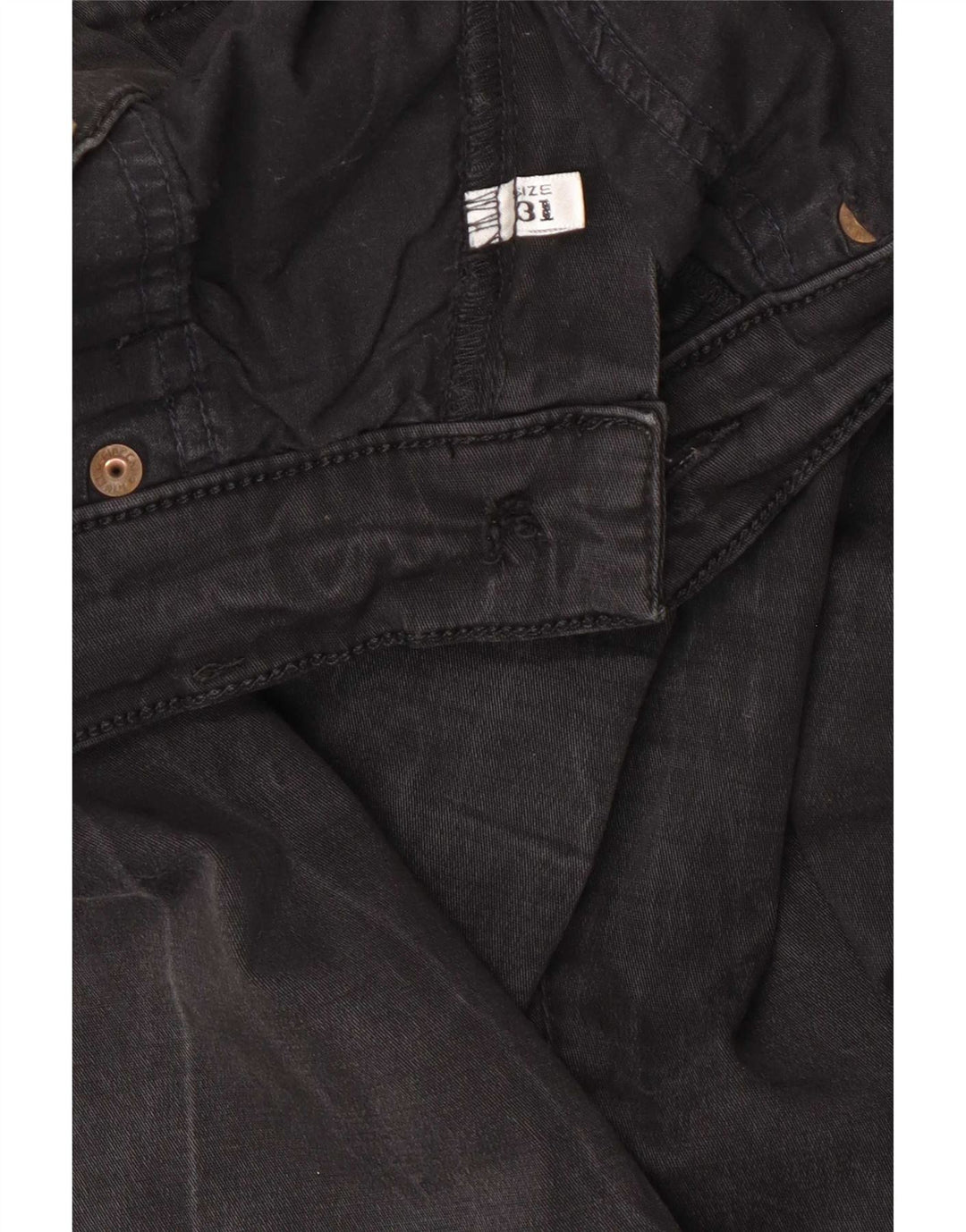 Armani Γυναικείο Slim Jeans W31 L32 Μαύρο βαμβακερό