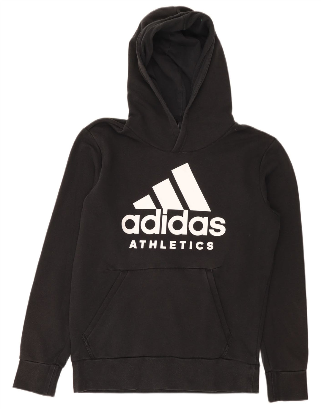 Ανδρικό γραφικό κουκούλα Adidas, μεσαίο μαύρο