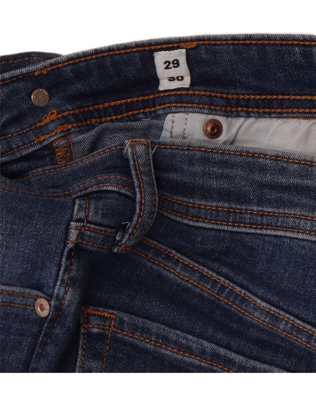 Jack & Jones Ανδρικό Τζιν GLENN Slim W29 L30 Μπλε βαμβακερό