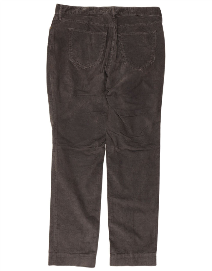 Γυναικείο κοτλέ παντελόνι Eddie Bauer US 12 Large W36 L32 Γκρι βαμβακερό