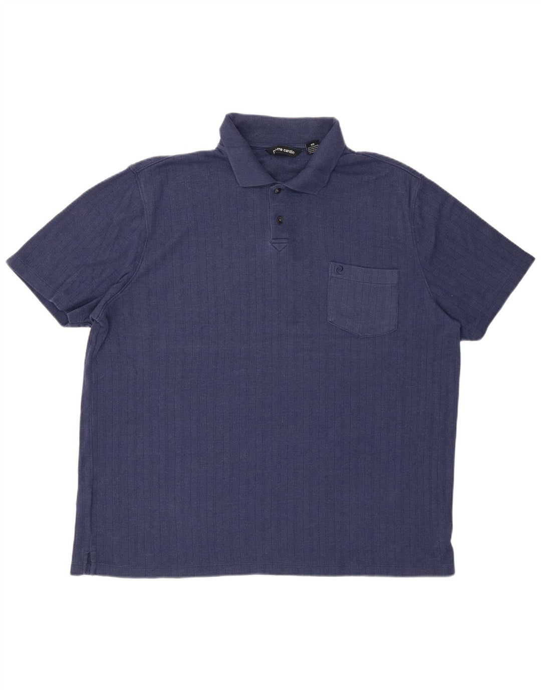 PIERRE CARDIN Ανδρικό πουκάμισο πόλο XL Navy Blue Cotton