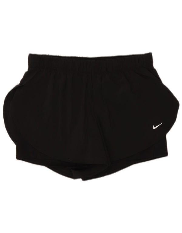 Γυναικείο αθλητικό σορτς Nike Dri Fit UK 18 XL μαύρο πολυεστέρα