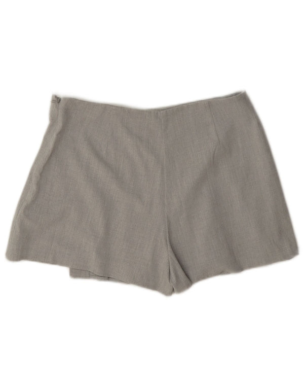 Zara Γυναικεία Skort Mini Φούστα Medium W28 Γκρι