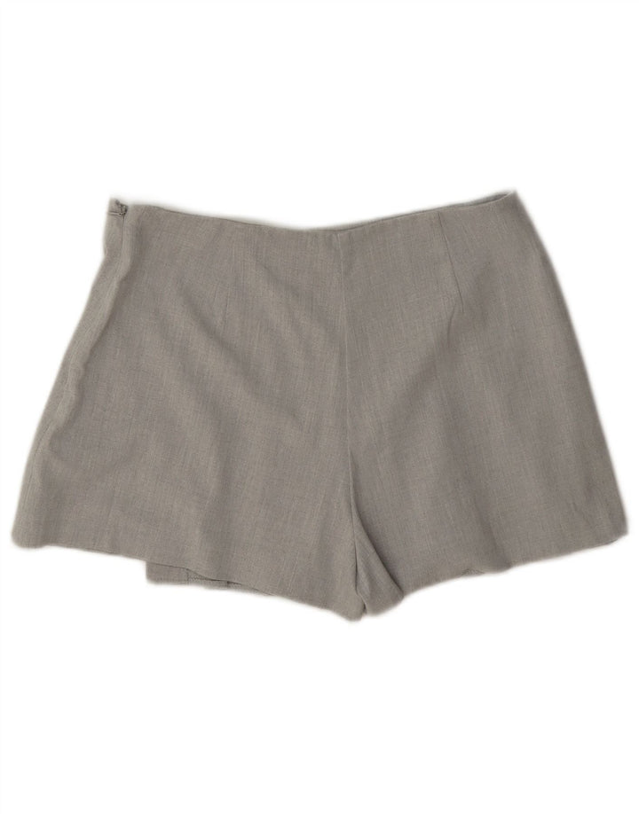 Zara Γυναικεία Skort Mini Φούστα Medium W28 Γκρι