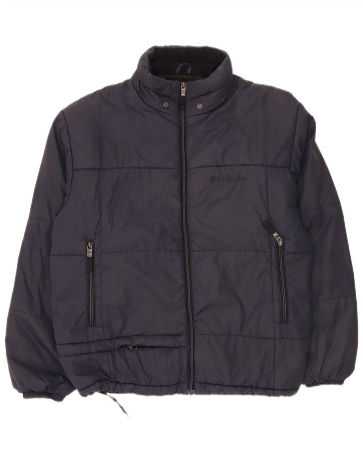 ROHAN Ανδρικό μπουφάν Unisex με επένδυση UK 38 Medium Navy Blue Polyamide