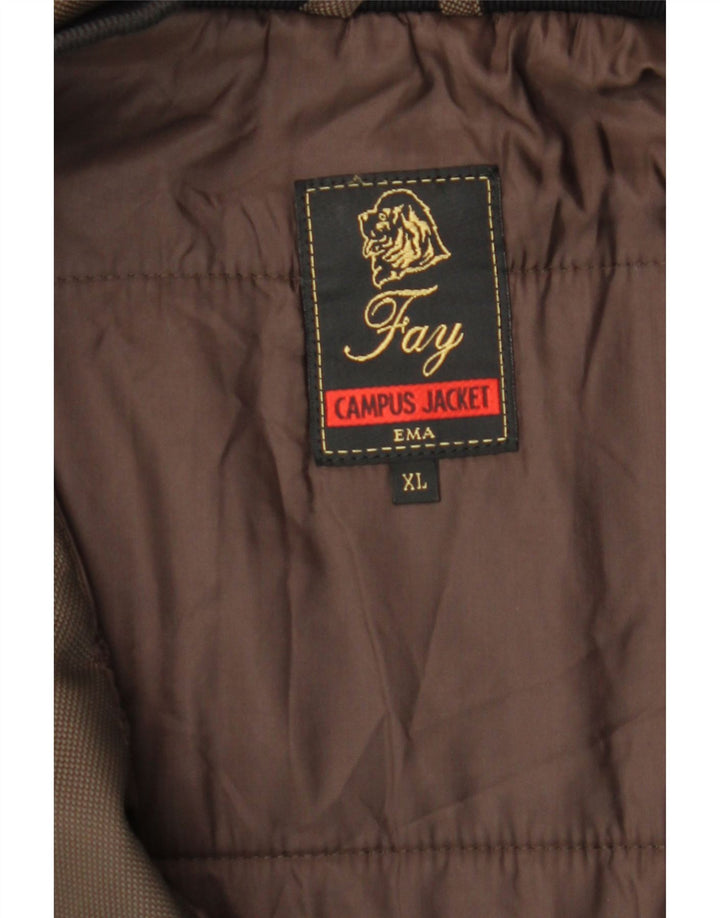 FAY Ανδρικό Ema Bomber Jacket UK 42 XL Brown