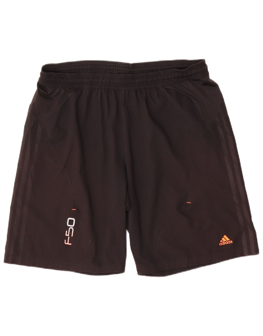 Ανδρικό γραφικό αθλητικό σορτς Adidas μεγάλο μαύρο πολυεστέρα