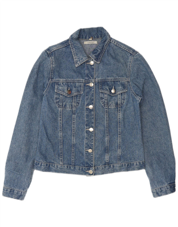 Γυναικείο Τζιν Μπουφάν Gaudi UK 10 Small Blue Cotton