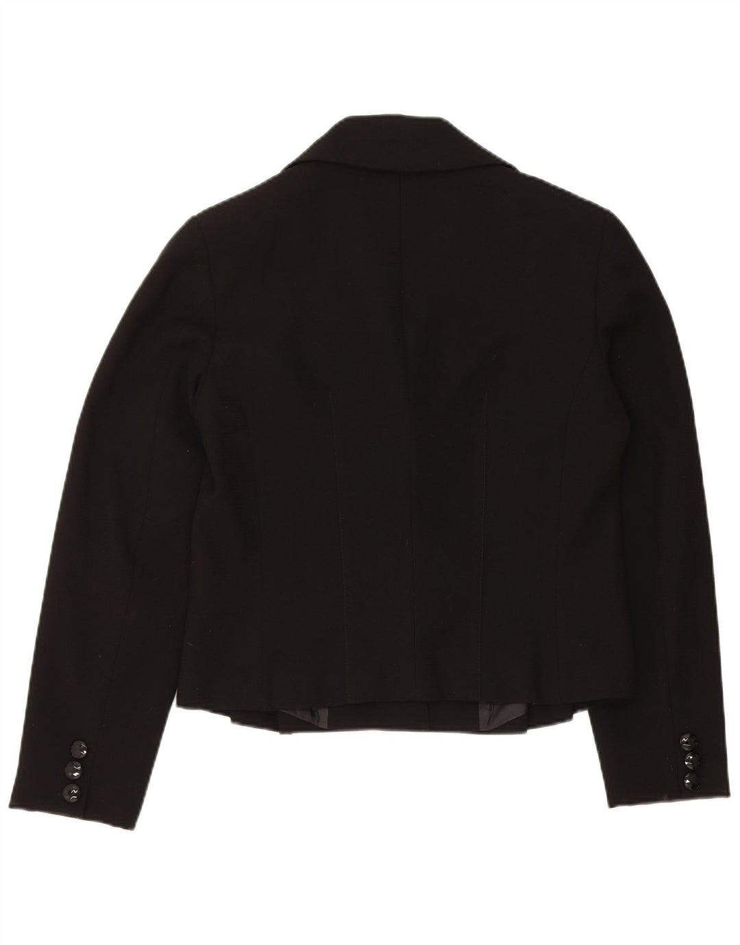 Trussardi Γυναικείο Μπουφάν Blazer με 3 κουμπιά IT 48 XL Μαύρο Πολυεστέρας