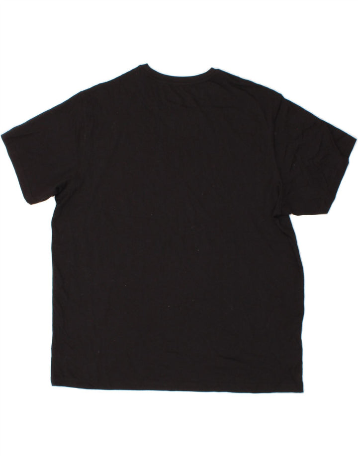 EDDIE BAUER Mens T-Shirt Top XL Black Cotton Vintage Eddie Bauer and Second-Hand Eddie Bauer from Messina Hembry 
