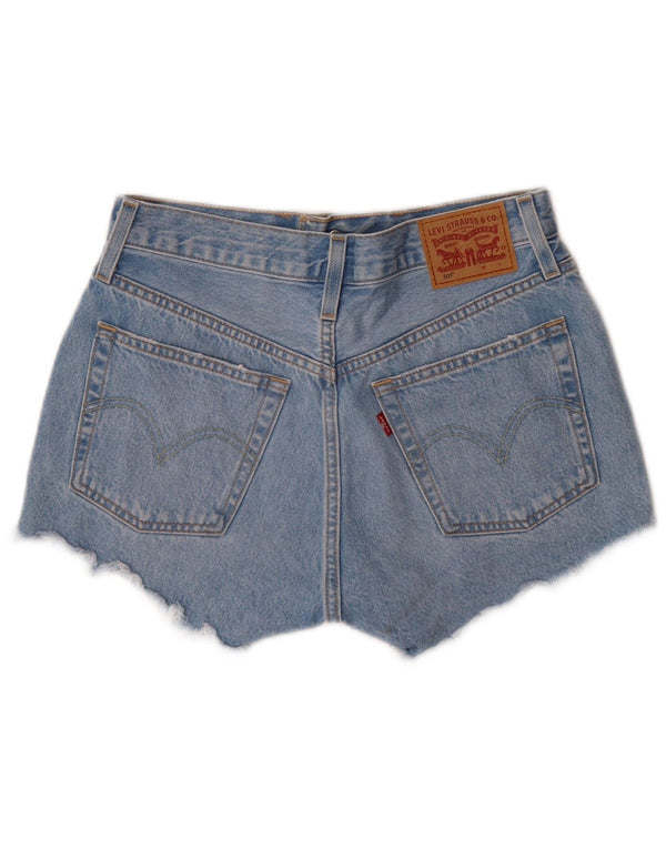 Levi's Womens 501 Denim Hot Παντελόνι W26 Μικρό Μπλε Βαμβακερό