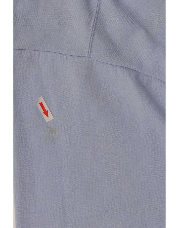 Zara Γυναικεία φούτερ Crop Jumper UK 14 Medium Blue Polyester