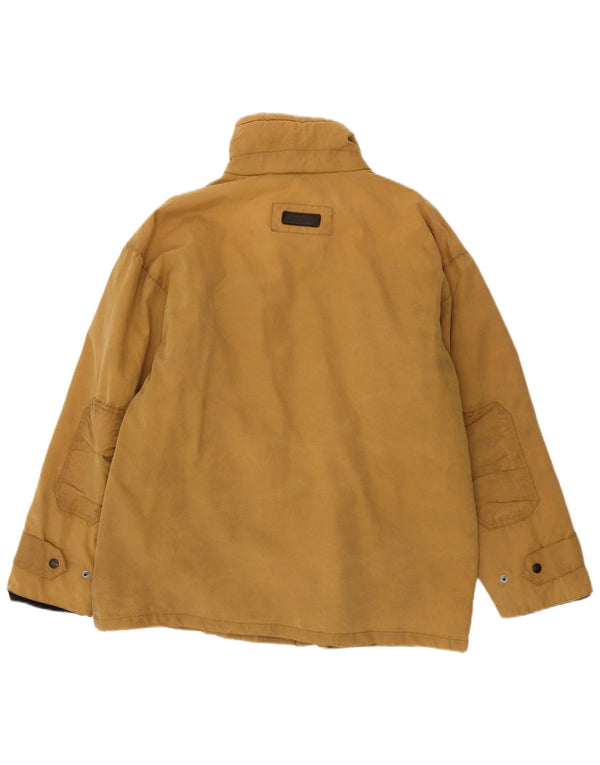 Ανδρικό κερωμένο βαμβακερό μπουφάν P.G.Field UK 38 Medium Beige