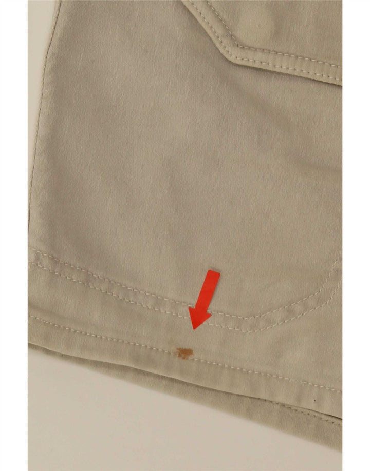 Zara Ανδρικό Σορτς Cargo Μεγάλο W32 Μπεζ Βαμβακερό