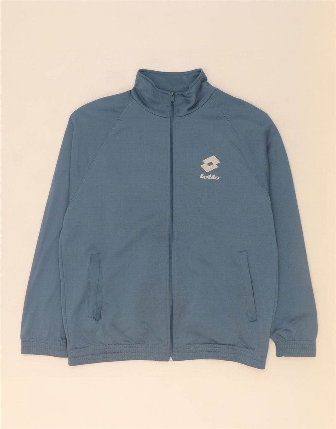 Ανδρική φόρμα γραφικών Lotto Top Jacket Large Blue Colourblock