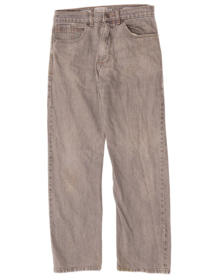 Marks & Spencer Γυναικείο ίσιο τζιν W30 L29 Γκρι βαμβακερό