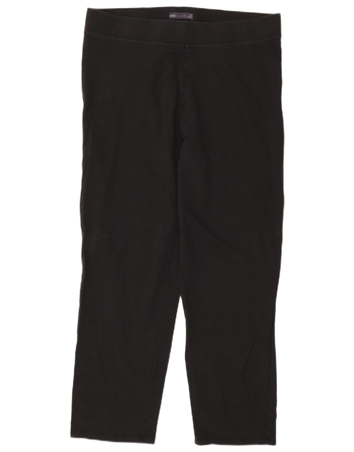 MARKS & SPENCER Γυναικείο Κολάν UK 18 XL Μαύρο βαμβακερό