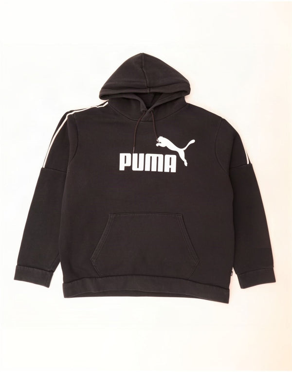 Ανδρικό γραφικό κουκούλα Puma Jumper XL Μαύρο
