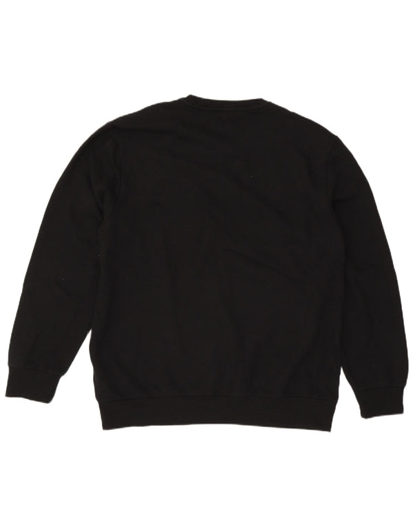 True Religion Ανδρικό γραφικό φούτερ Jumper 2XL Μαύρο βαμβακερό
