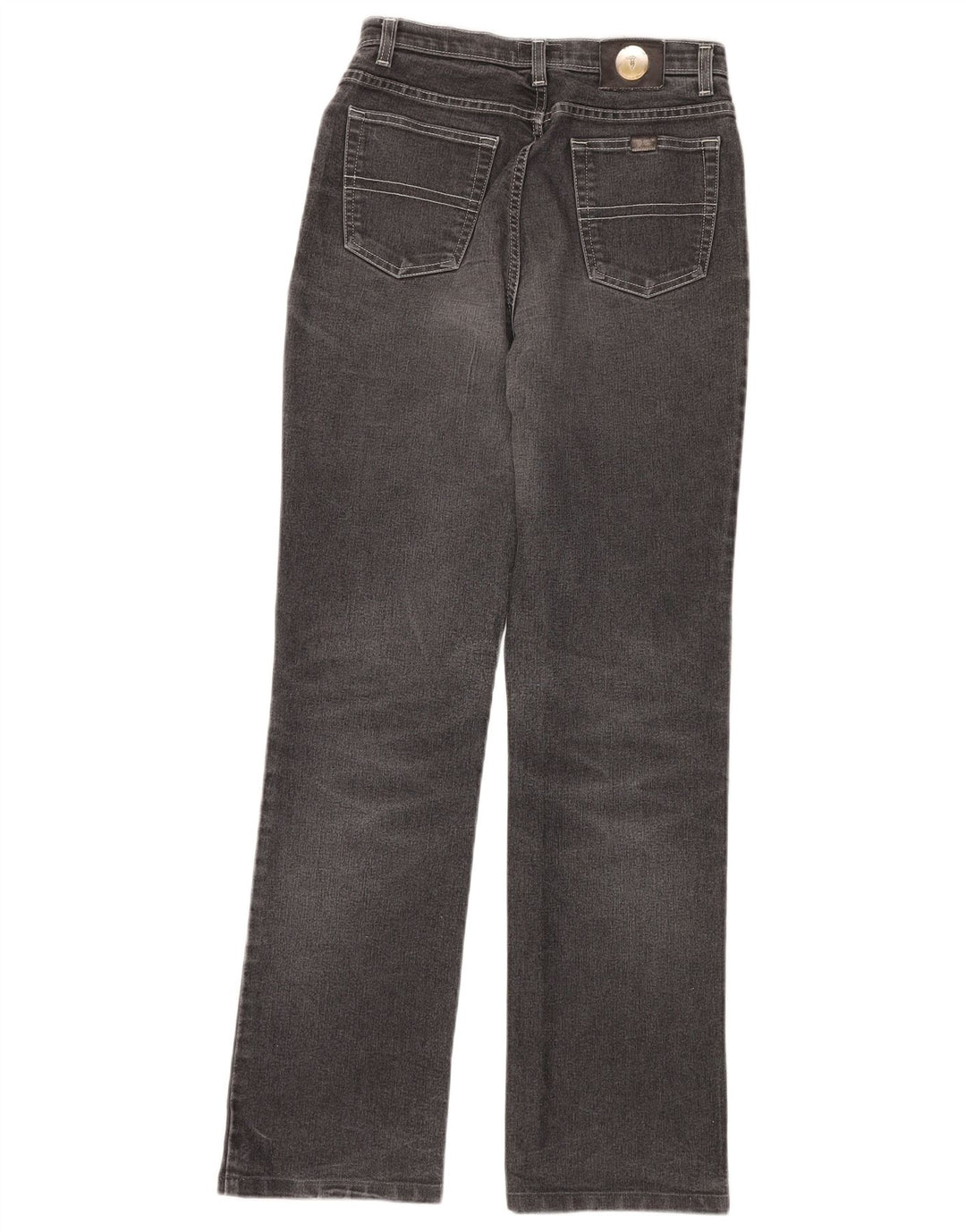 TRUSSARDI Γυναικείο ίσιο τζιν W27 L32 Γκρι