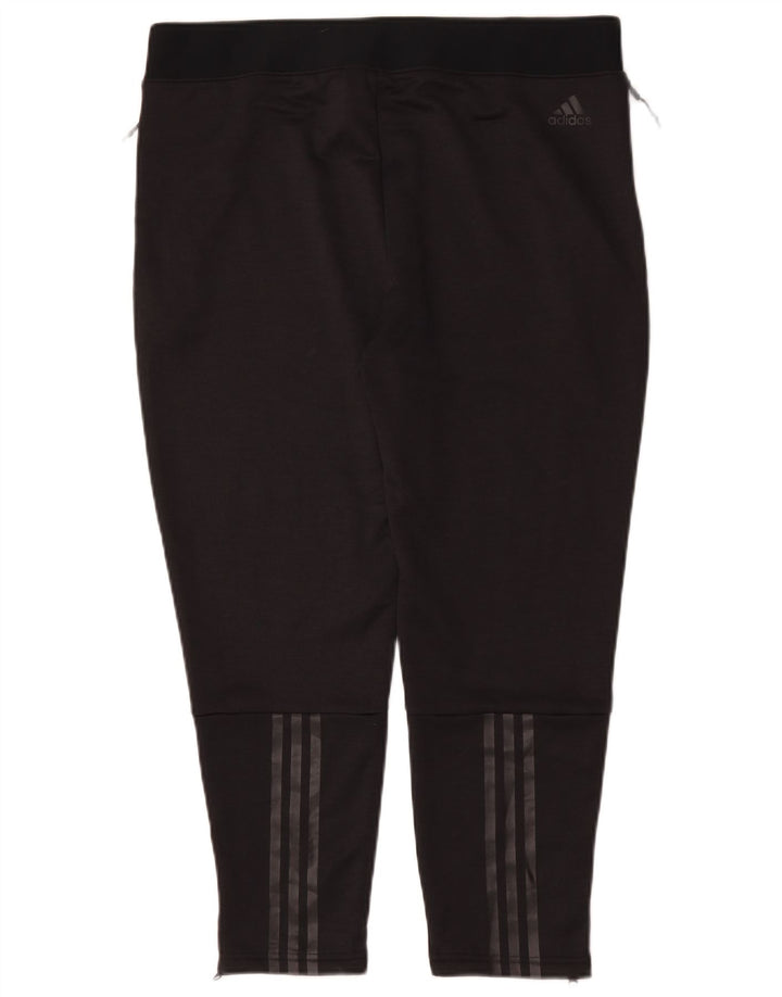 Adidas Γυναικεία φόρμα παντελόνι UK 16/18 Large Μαύρο Πολυεστέρας