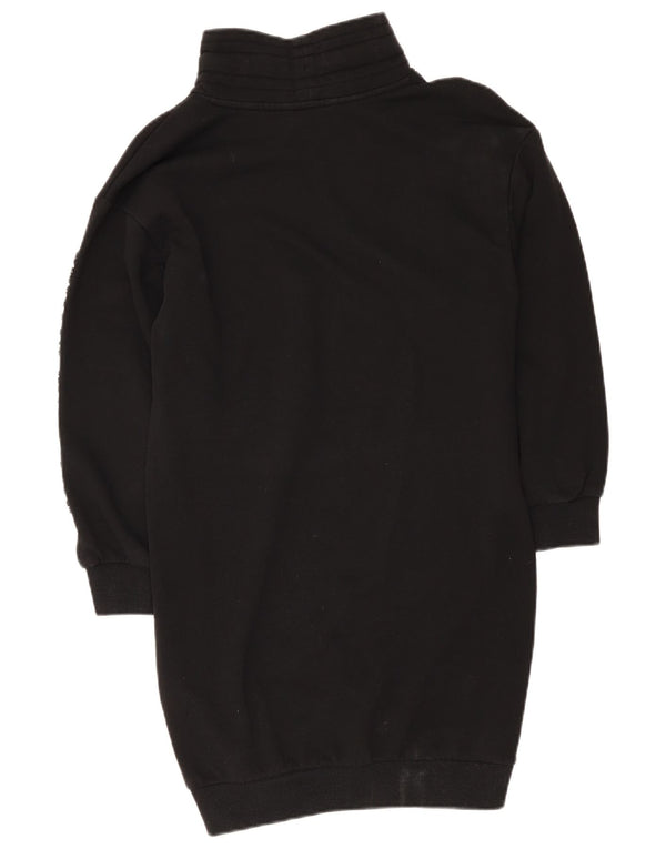 Armani Exchange Γυναικείο Υπερμεγέθη Γραφικό Φόρεμα UK 6 XS Μαύρο