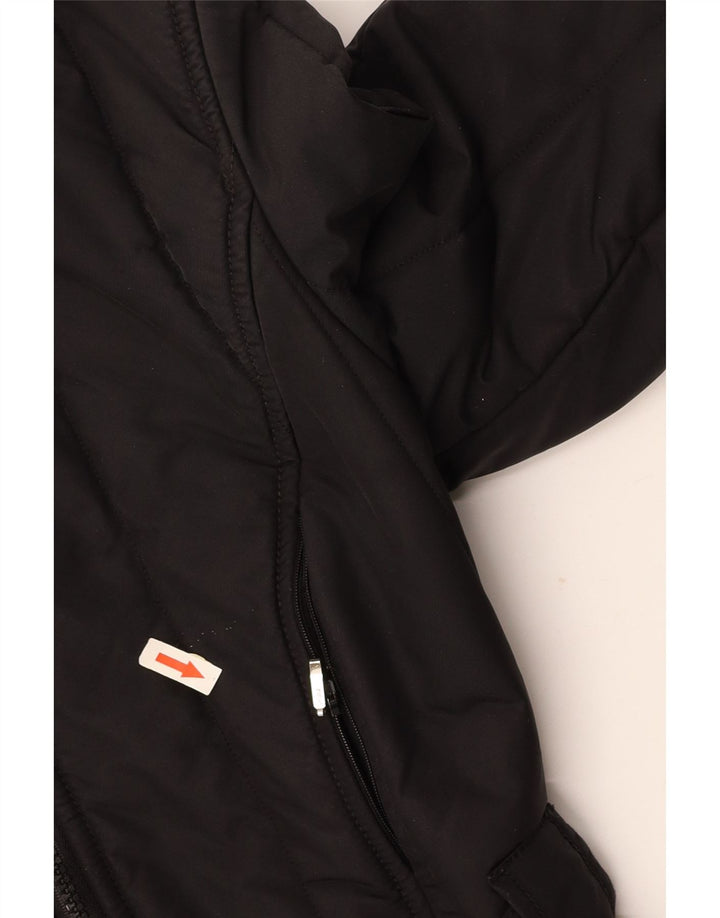 Γυναικείο μπουφάν REFRIGIWEAR Crop padded UK 10 Small Black Polyamide