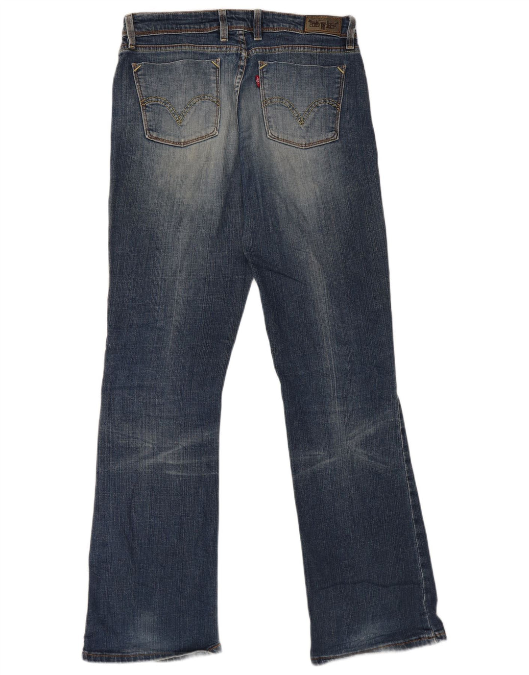 Levi's Womens 629 Bootcut Jeans W32 L32 Μπλε βαμβακερό