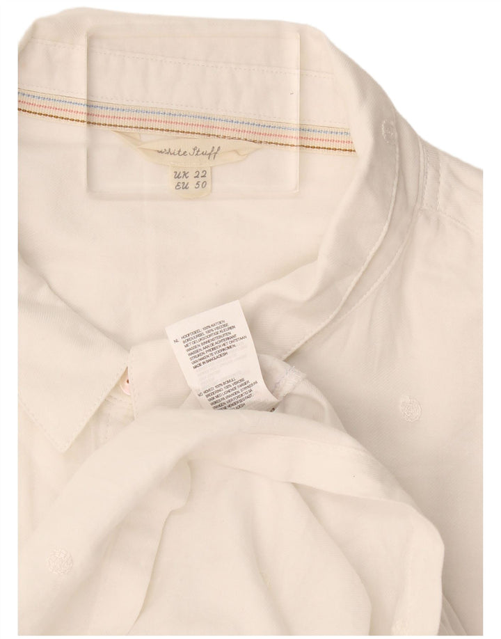 White Stuff Γυναικείο Πουκάμισο UK 22 3XL Βαμβακερό