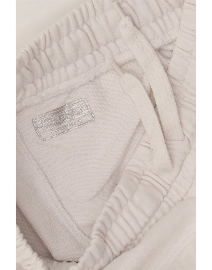 Kappa Γυναικεία φόρμα παντελόνι Joggers UK 12 Medium White