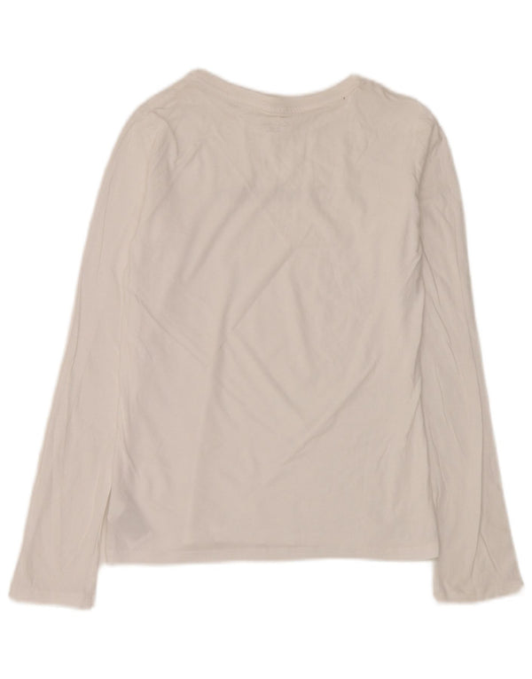 Calvin Klein Boys Graphic Top Μακρυμάνικο 14-15 ετών Λευκό Βαμβάκι