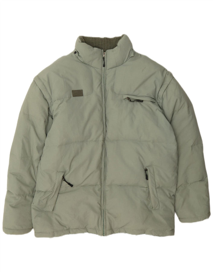 Fila Ανδρικό μπουφάν με επένδυση UK 44 2XL Green Polyamide