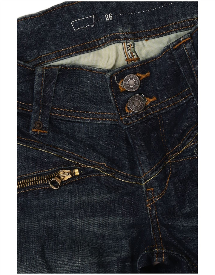 Γυναικείο τζιν Levi's Straight W26 L32 Blue