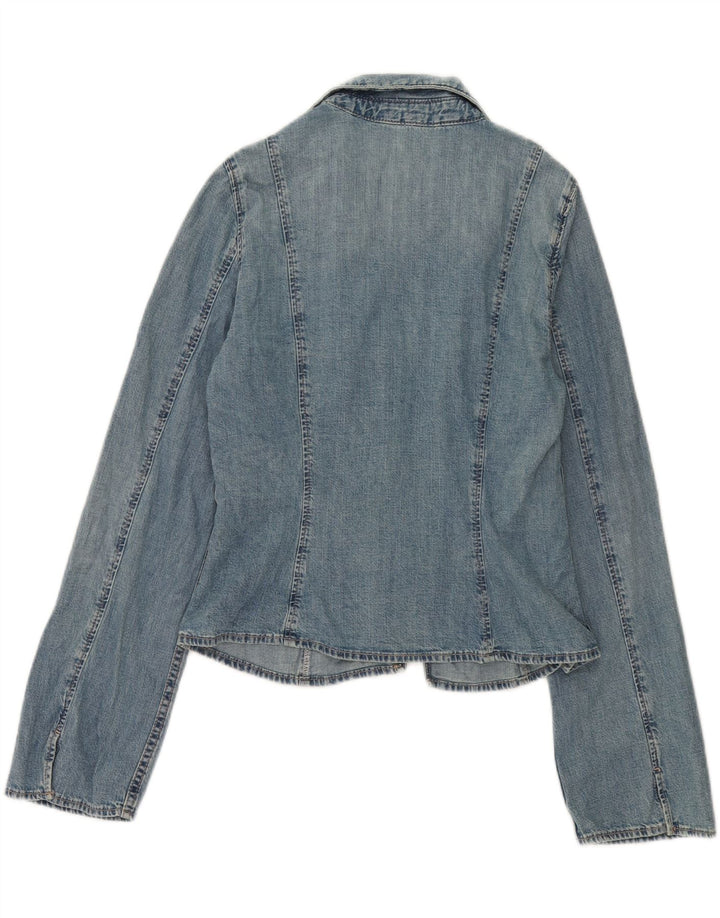 Zara Γυναικείο Τζιν Μπουφάν UK 18 XL Μπλε Βαμβακερό