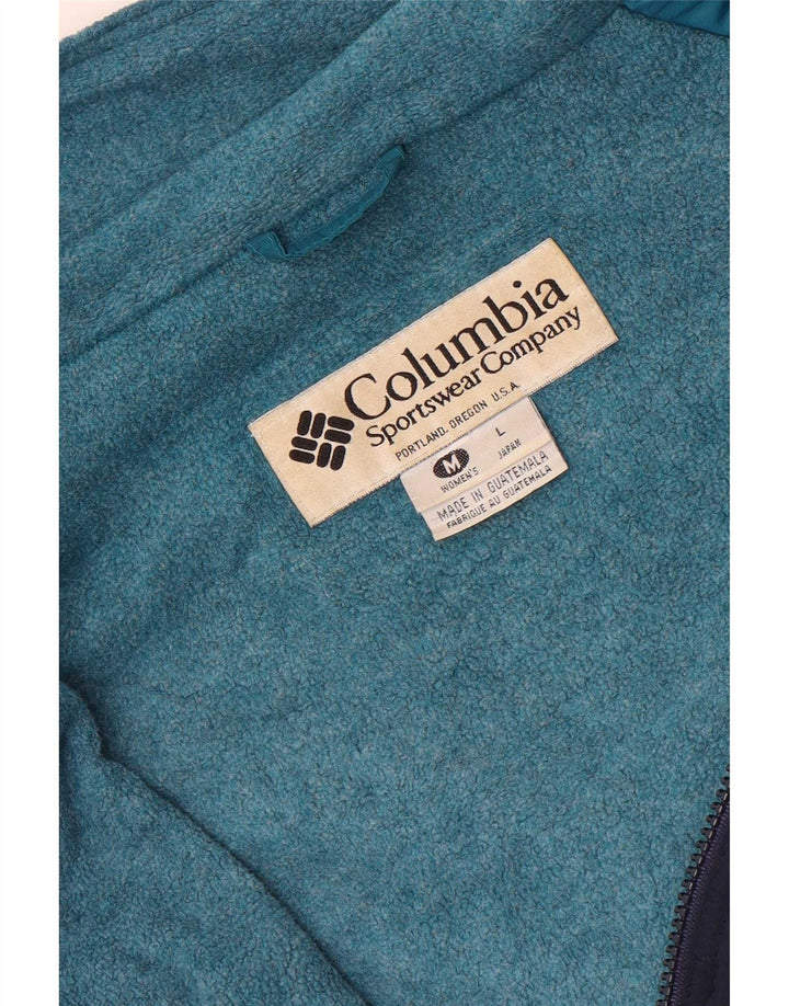 Columbia Γυναικείο Χαλαρό Μπουφάν Windbreaker UK 14 Medium Navy Blue