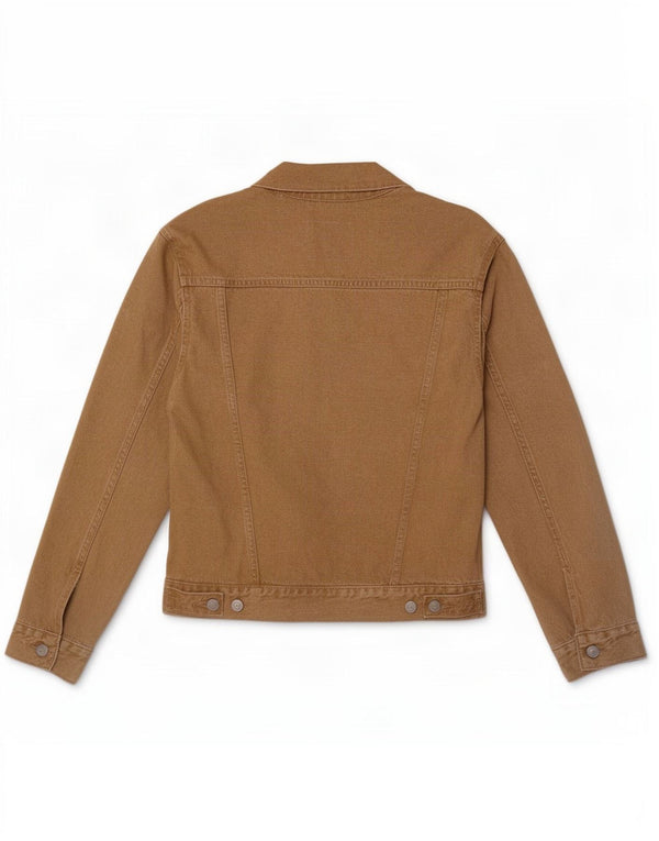 Ανδρικό τζιν μπουφάν Levi's UK 36 Small Beige Cotton