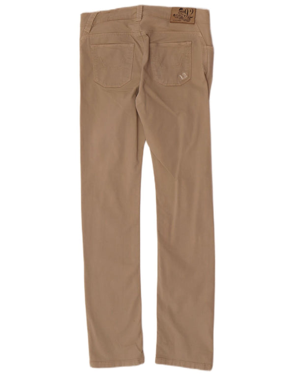 9.2 by Carlo Chionna Girls Casual Trousers 15-16 Years XL W28 L30 Beige