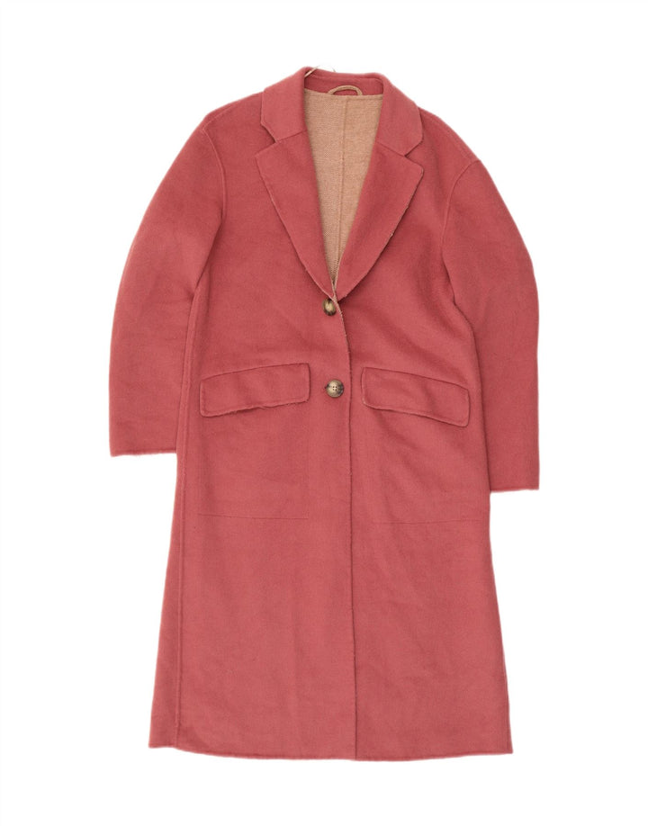 Marks & Spencer Γυναικείο Πανωφόρι UK 8 Small Pink Polyester