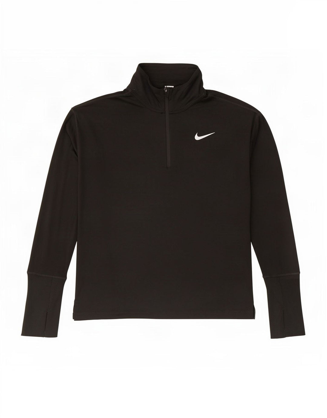 Ανδρική φόρμα Nike με φερμουάρ πουλόβερ με φερμουάρ Dri Fit, μικρό μαύρο πολυεστέρα