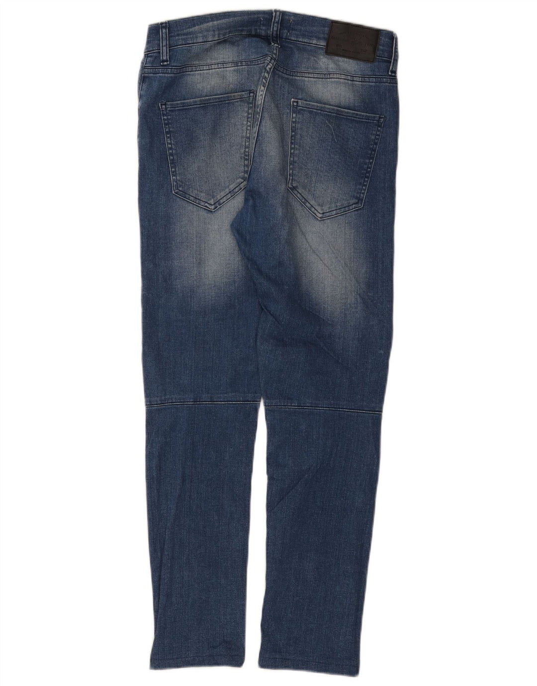 Ανδρικά Zara Distressed Slim Jeans EU 40 Medium W31 L28 Blue Colourblock