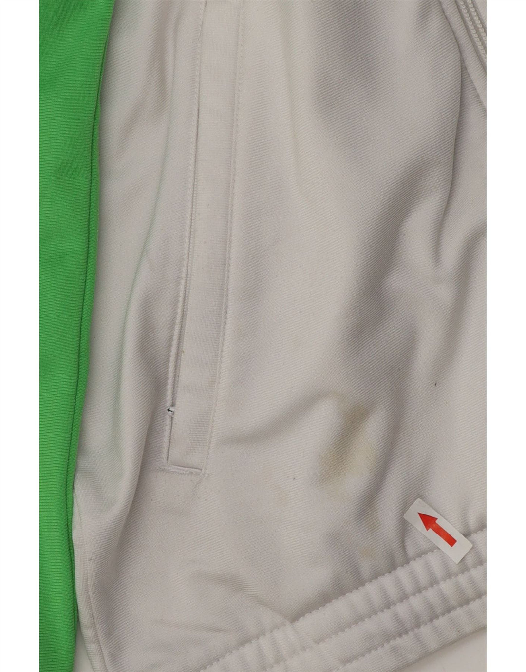 Ανδρική φόρμα ADIDAS Top Jacket UK 40/42 Medium White Colourblock