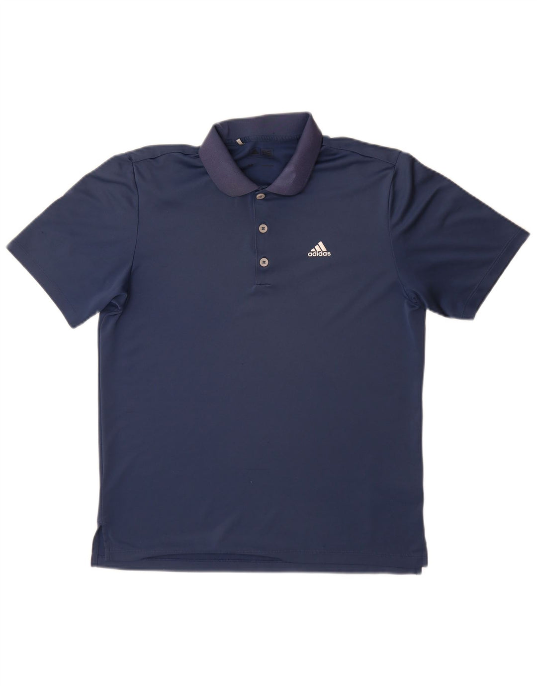 Ανδρικό μπλουζάκι πόλο ADIDAS Small Navy Blue Polyester