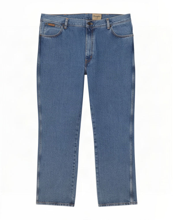 Wrangler Ανδρικό Texas Straight Jeans W42 L32 Μπλε βαμβακερό